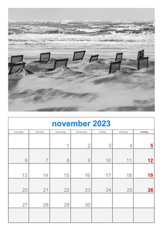 Blankenberge: fotokalender 2023 DIN A4 